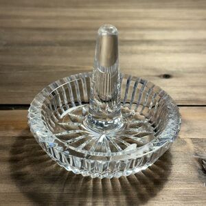 Waterford Crystal Ring Holder / Ring Stand – Etched Mark